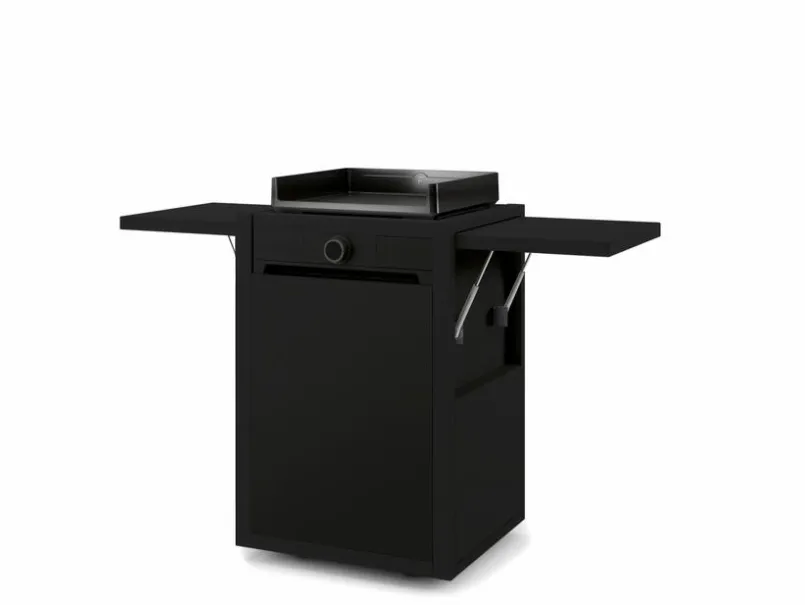 Forge Adour Planchagrills|Gasgrills-Plancha und Planchawagen Modern Gasplanchaset 45 Schwarz