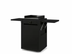 Forge Adour Elektrogrills-Plancha und Wagen Modern Elektroplanchaset 45 Schwarz