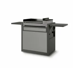 Planchagrills|Gasgrills|Forge Adour Plancha und Wagen Premium Gasplanchaset 60 Schwarz / Grau