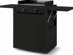 Grillzubehör|Forge Adour Plancha Wagen Modern Plancha Wagen 60 Schwarz