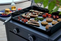 Grillzubehör|Forge Adour Plancha Wagen Modern Plancha Wagen 60 Schwarz