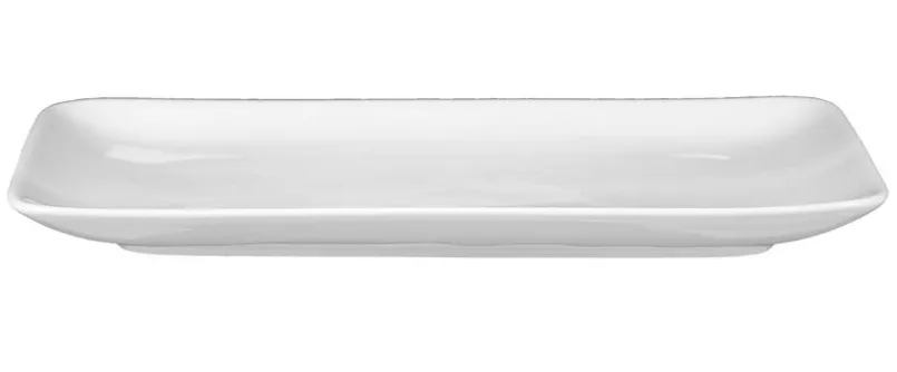 Seltmann Platten|Servierplatten-Platte Rondo 20,5 x 12,5 cm Weiß