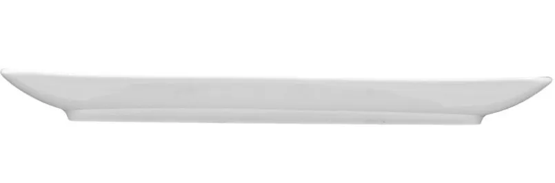 Seltmann Platten|Servierplatten-Platte Rondo 20,5 x 12,5 cm Weiß