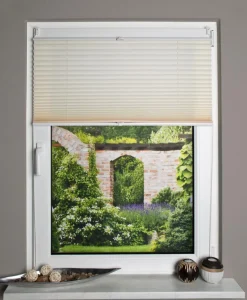 Plissee Uni 40 x 130 cm<Schmidt Hot