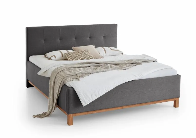 meise.möbel Jugendbetten|Jugendbetten-Polsterbett Catania II 180 x 200 cm Anthracite