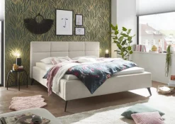 set one by Musterring Betten-Polsterbett Cary 180 x 200 cm Beige