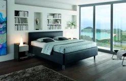 Betten|RUF Betten Polsterbett Casa 180 x 200 cm Schwarz