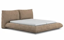 designwerk Betten-Polsterbett Fluffy 180 x 200 cm Taupe