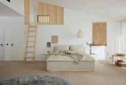 Betten|Musterring Polsterbett JustB! 180 x 200 cm Beige