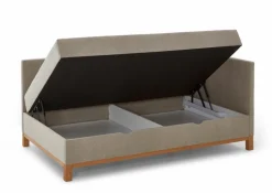 meise.möbel Kinderbetten|Kinderbetten-Polsterbett Santos 120 x 200 cm Taupe