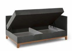 meise.möbel Jugendbetten|Jugendbetten-Polsterbett Santos 120 x 200 cm Anthrazit