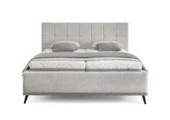 Betten|set one by Musterring Polsterbett Stamford 180 x 200 cm Grau