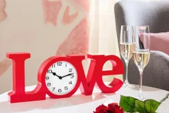 Quarztischuhr Love<Mebus Discount