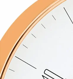 Wanduhren|Mebus Quarzwanduhr 18951 Ø 30 cm Kupfer