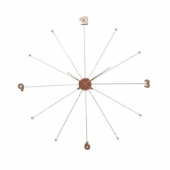KARE DESIGN Wanduhren-Quarzwanduhr Like Umbrella Ø 100 cm Gold