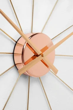 KARE DESIGN Wanduhren-Quarzwanduhr Like Umbrella Ø 100 cm Gold