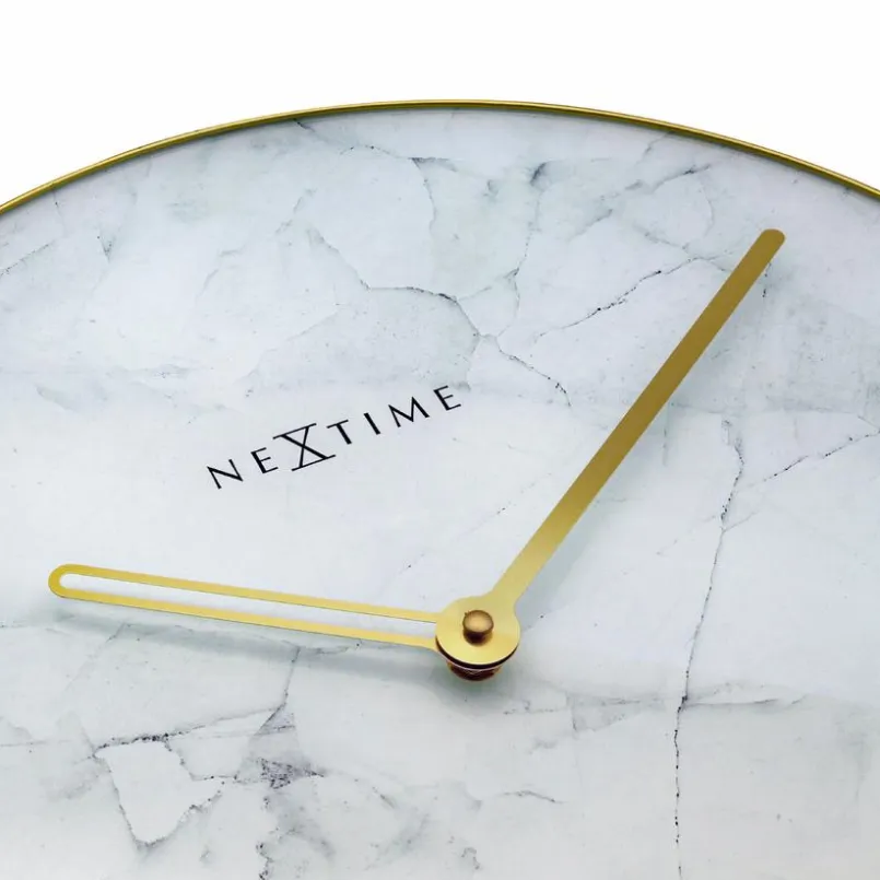 Quarzwanduhr Marble Ø 40 cm<Nextime New