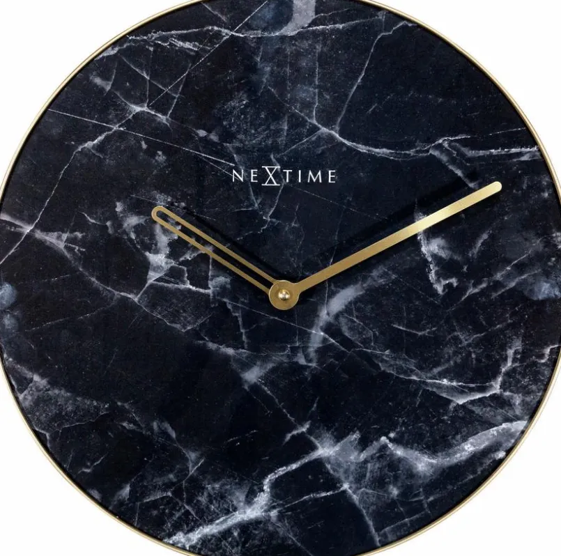 Quarzwanduhr Marble Ø 40 cm<Nextime New