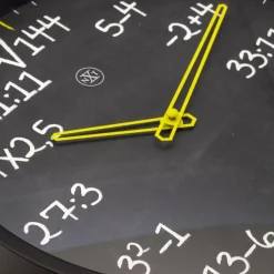 Nextime Wanduhren-Quarzwanduhr Maths Ø 30 cm Schwarz
