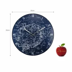 Quarzwanduhr Milky Way Dome Ø 35 cm<Nextime Outlet
