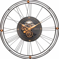 Quarzwanduhr Wire Gear Clock Ø 90,5 cm<Nextime