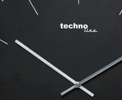Wanduhren|technoline Quarzwanduhr WT7245 Ø 26 cm Grau