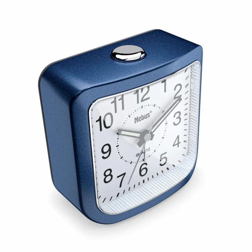 Wecker|Mebus Quarzwecker 26158 Blau