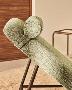 Kave Home Relaxliegen-Recamiere Osla Hellgrün