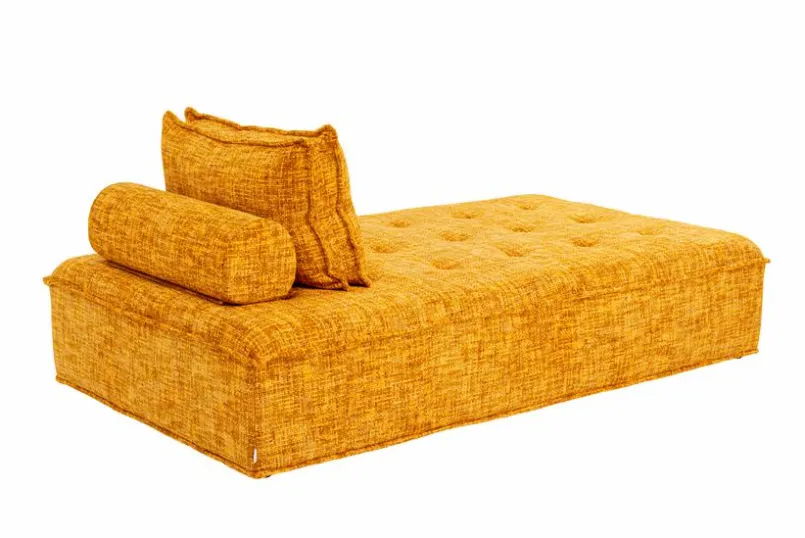 KARE DESIGN Sofas & Couches-Recamiere Portofino Gelb