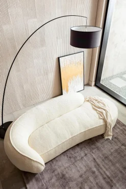 KARE DESIGN Sofas & Couches-Recamiere Wonder 85997 Weiß