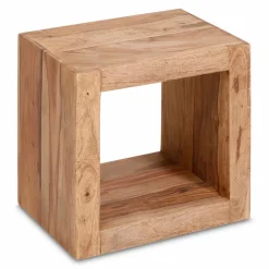 Regale|Couchtische|WOLFMÖBEL Regal & Beistelltisch Yoga Braun