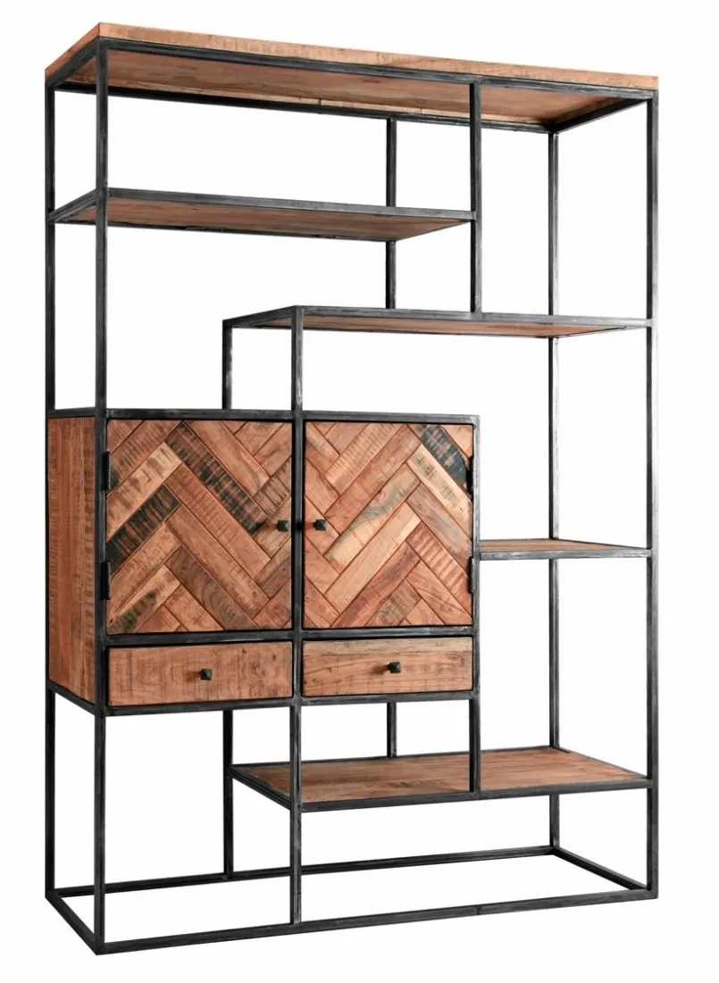 WOLFMÖBEL Regale|Regale-Regal Parquet Akazie
