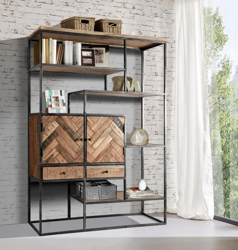 WOLFMÖBEL Regale|Regale-Regal Parquet Akazie