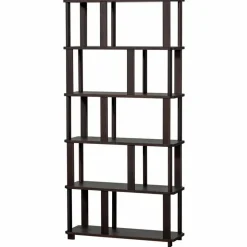 DAHEIM Regale|Regale-Regal Riss Dunkelbraun