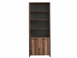 Büroschränke & Regale|Regale|FORTE Regal Clif Dunkelbraun