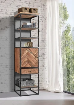 Regale|WOLFMÖBEL Regal Parquet Akazie
