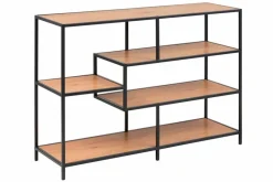 Actona Regale-Regal Seaford Schwarz / Eiche