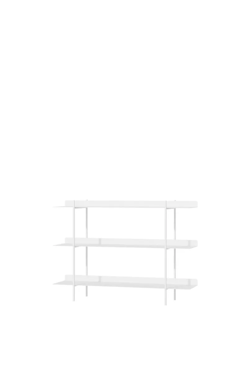 Regale|Metallbude Regal Tharon Weiß