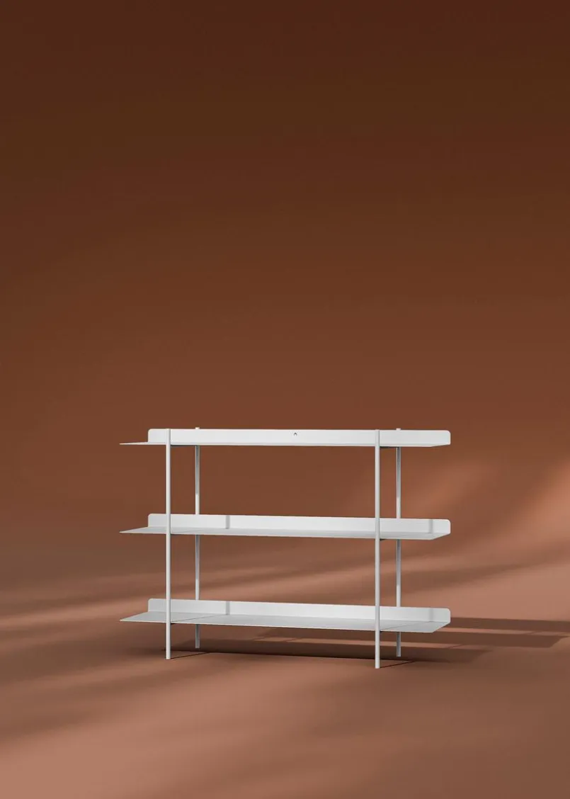 Regale|Metallbude Regal Tharon Weiß