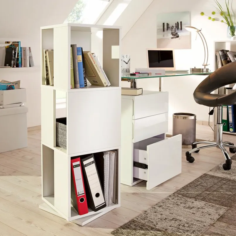 FMD Büroschränke & Regale-Regal Toronto Weiß