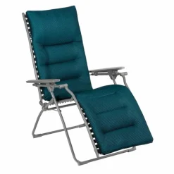 Gartenstühle|Lafuma Mobilier Relaxsessel Evolution, basalt Bleu