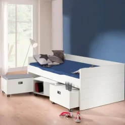 Paidi Jugendbetten|Jugendbetten-Rollbox Fiona Weiß
