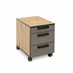Schreibtische|Rudolf Rollcontainer NEWwork Eiche Artisan