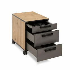 Schreibtische|Rudolf Rollcontainer NEWwork Eiche Artisan