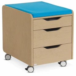 Paidi Kinder- & Jugendschreibtische|Kinder- & Jugendschreibtische-Rollcontainer Eiche-Nebraska