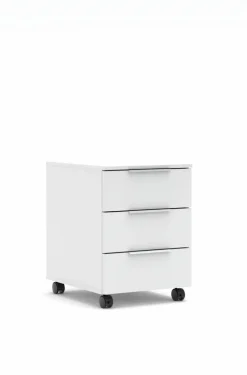 Innostyle Schreibtische-Rollcontainer Santorin Weiß