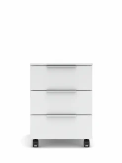 Innostyle Schreibtische-Rollcontainer Santorin Weiß