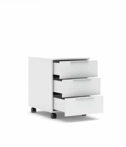 Innostyle Schreibtische-Rollcontainer Santorin Weiß