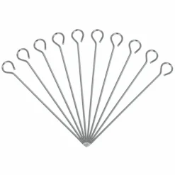 Küchenutensilien-Rouladennadeln 10tlg. Silber