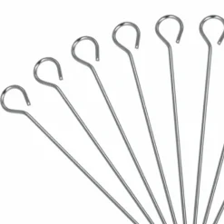 Küchenutensilien-Rouladennadeln 10tlg. Silber